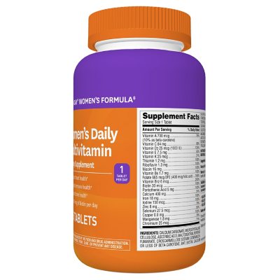 Member's Mark Women's Daily Multivitamin, 275 ea