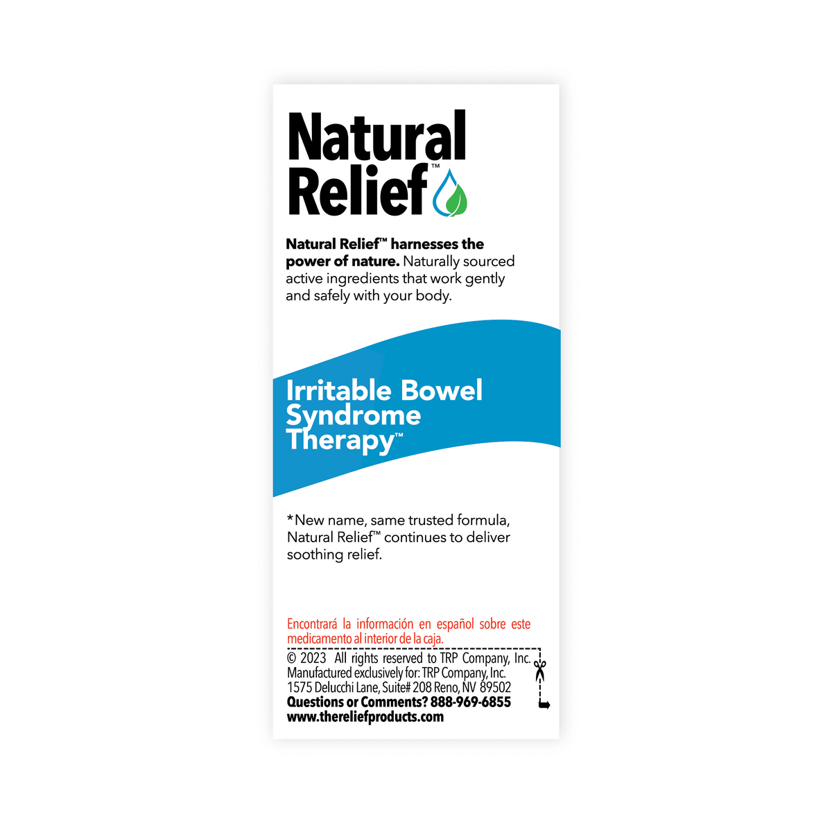 The Relief Products® Natural Relief Irritable Bowel Syndrome Tablets, 70 Count
