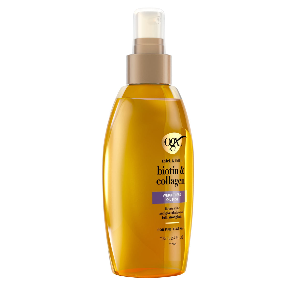 Thick & Full Biotin & Collagen Weightless Hydrating Oil Mist, 4 fl. oz