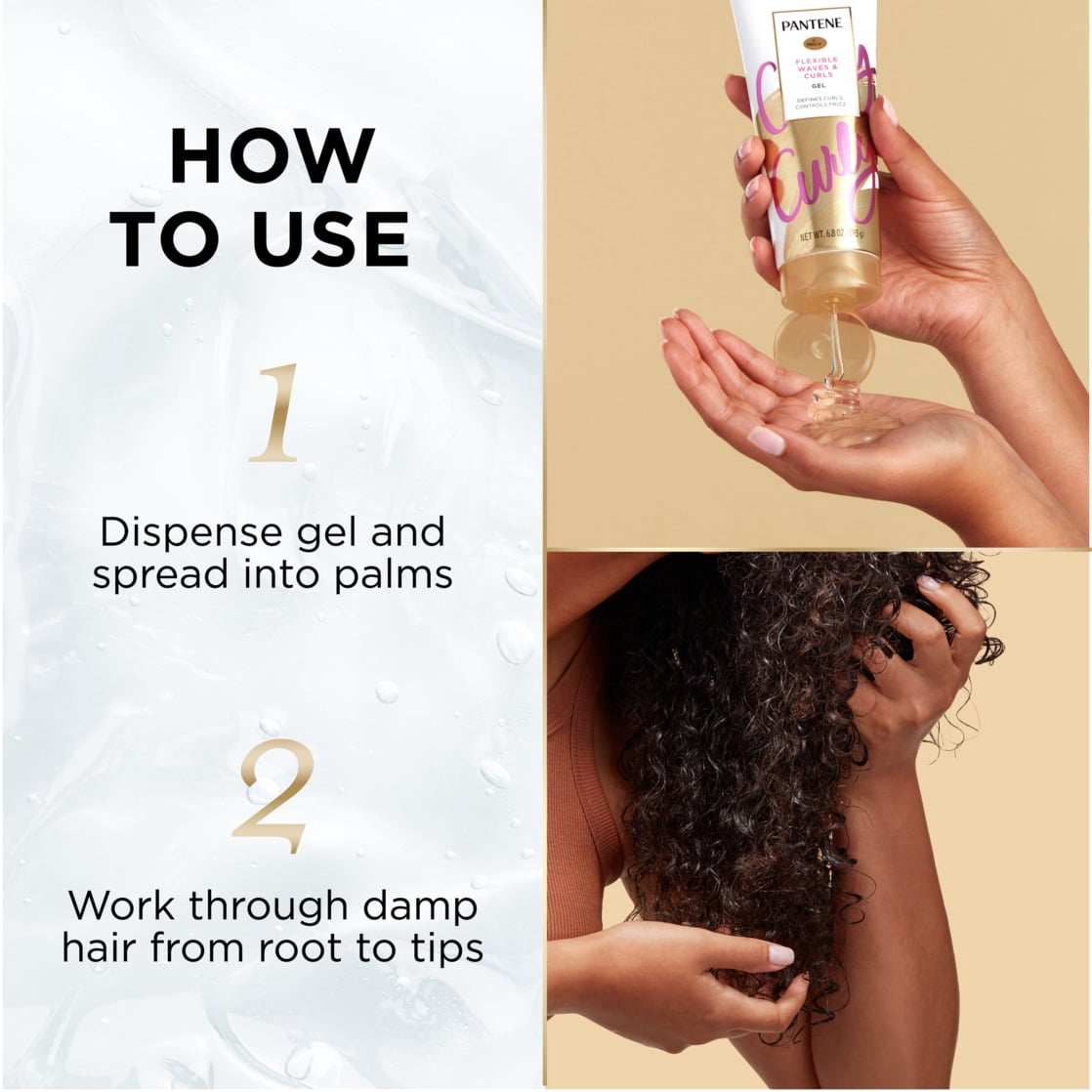 Pantene Pro-V Flexible Gel for Waves and Curls, 6.8 oz