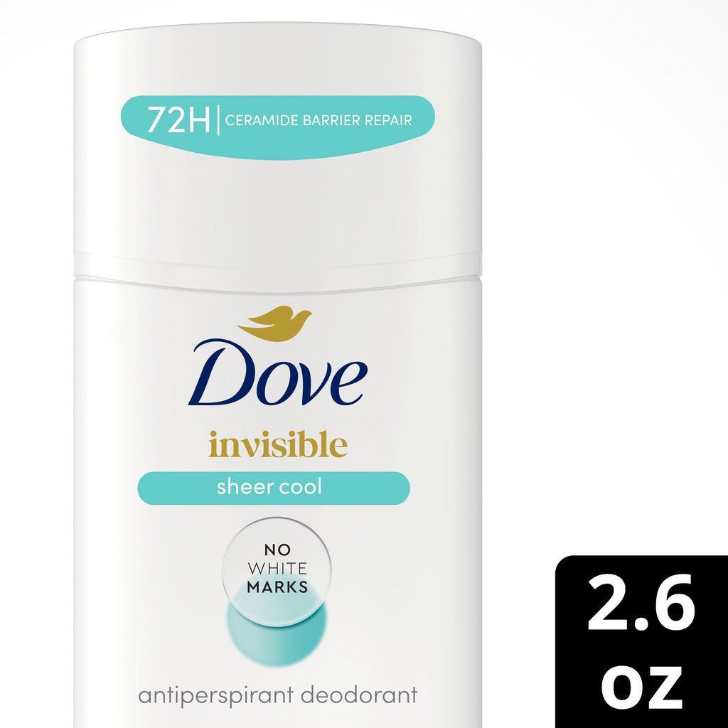Dove Advanced Care Antiperspirant Deodorant For Women Sheer Cool 72 Hour Sweat And Odor Protection, 2.6 oz