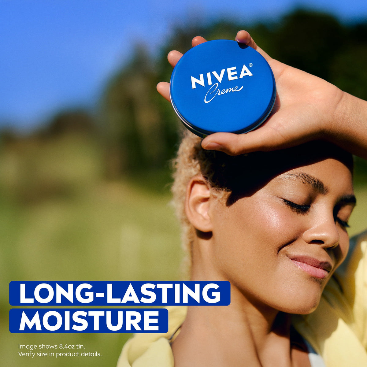 NIVEA Face and Hand Moisturizing Body Cream, Provitamin B5, Travel Size Moisturizer, 1 oz