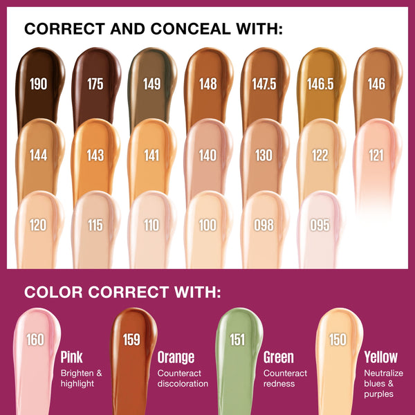 Maybelline Instant Age Rewind Eraser Multi-Use Concealer Makeup, Shade 110, 0.2 fl oz
