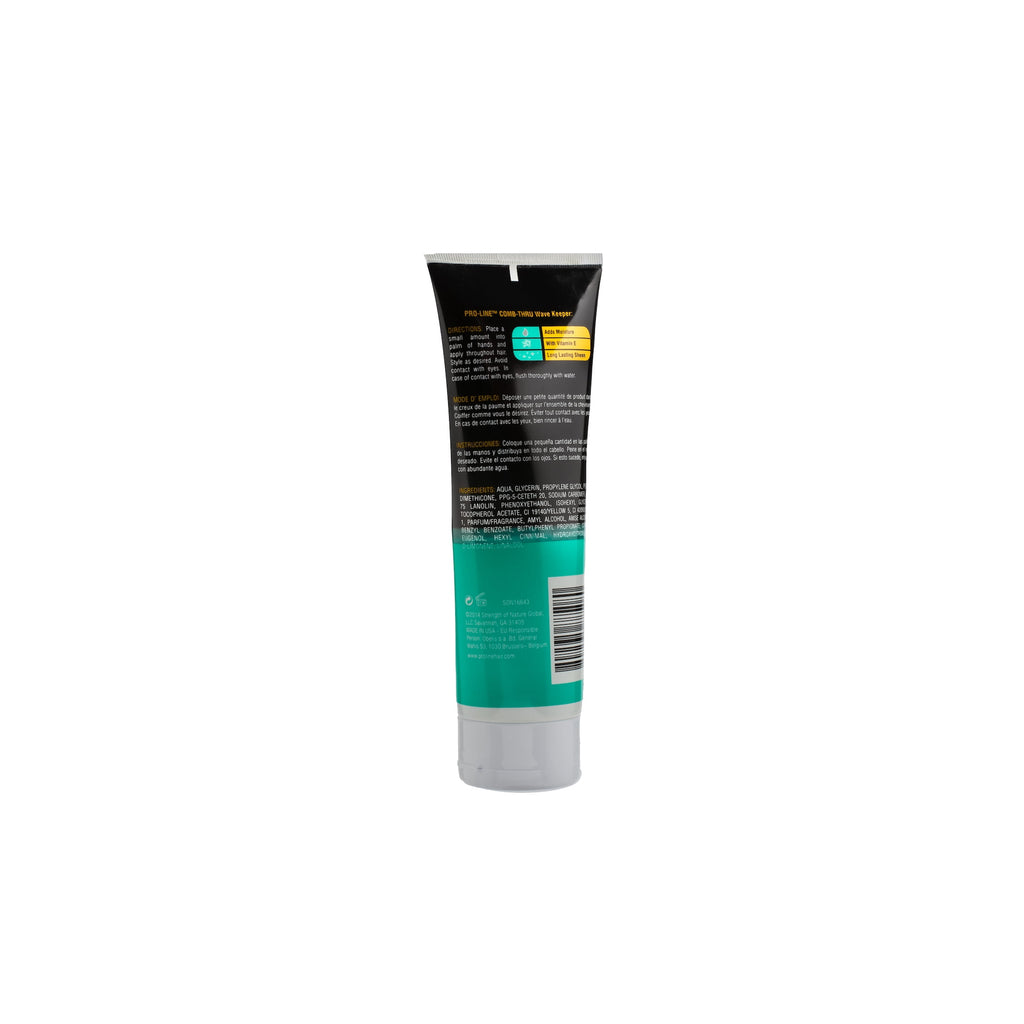 Pro Line Comb-Thru Wave Keeper Styling Gel, 8 oz, Hair & Scalp Conditioner, Moisturizing, Unisex