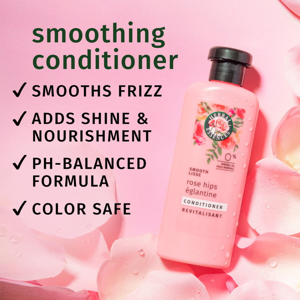 Herbal Essences Rose Hips Smooth Conditioner, Travel Size, 3.38 fl oz