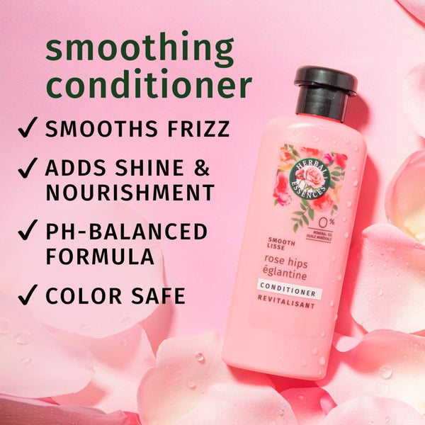 Herbal Essences Rose Hips Smooth Conditioner, Travel Size, 3.38 fl oz