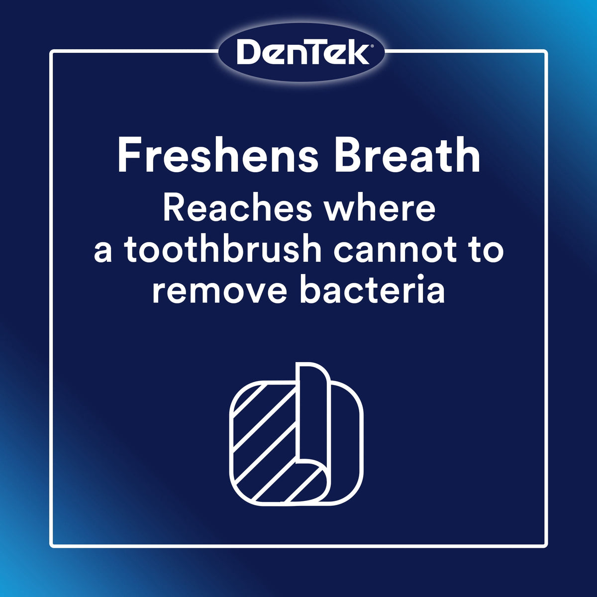DenTek Orabrush Fresh Breath Tongue Cleaner, BPA-Free Tongue Scraper, 1 Count