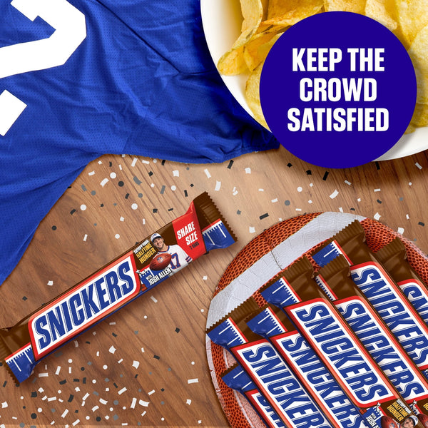 Snickers Milk Chocolate Candy Bars, Share Size - 3.29 oz