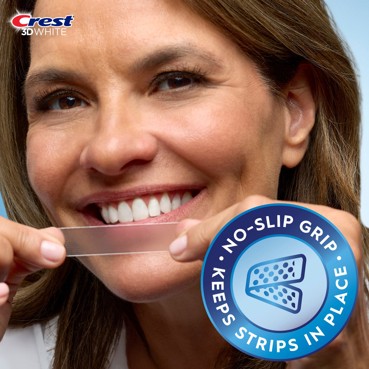 Crest 3DWhitestrips at Home Teeth Whitening Kit, Professional Express + Whitening Light, 1 Light + 19 Treatments, 38 Strips
