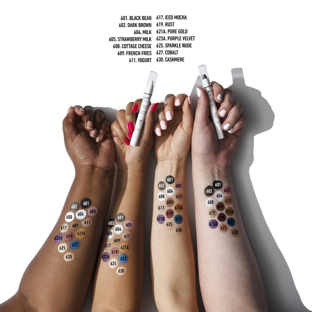 NYX Professional Makeup All-in-One Jumbo Eyeshadow and Eyeliner Multi-Stick Eye Pencil, Macaroon, 0.18 oz