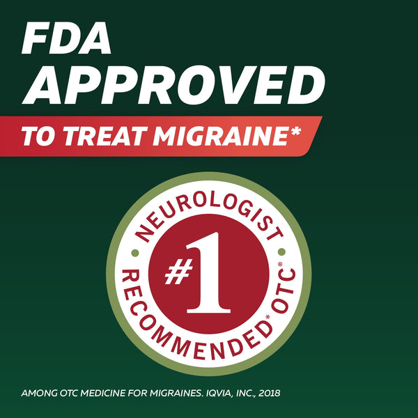 Excedrin Migraine Medicine Caplets for Migraine Headache Relief, 24 Count