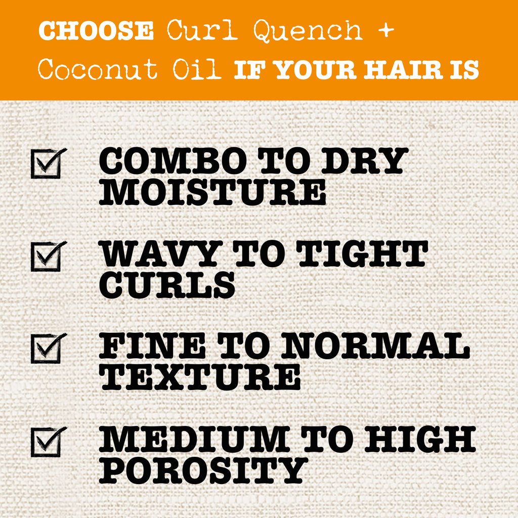 Maui Moisture Curl Quench + Coconut Oil Anti-Frizz Shampoo, 13 oz