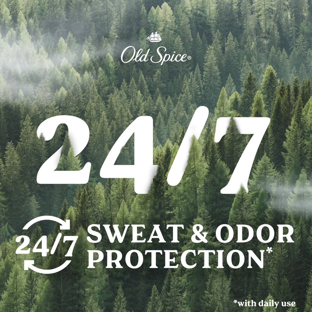 Old Spice Antiperspirant Deodorant, Invisible Solid, Timber & Sandalwood, 3.4 oz
