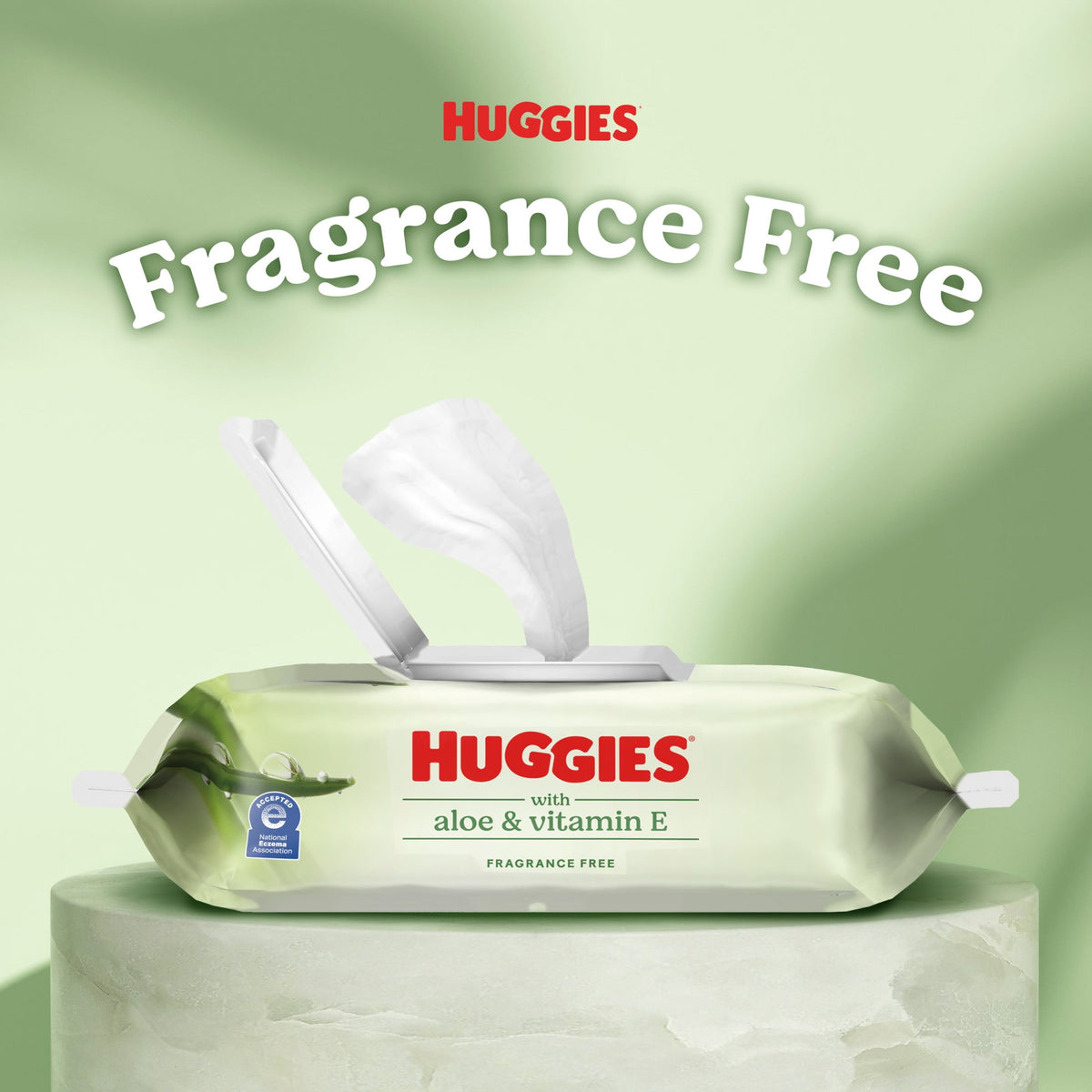 Huggies Wipes with Aloe & Vitamin E, Unscented, 3 Flip-Top Packs, 168 Total Count
