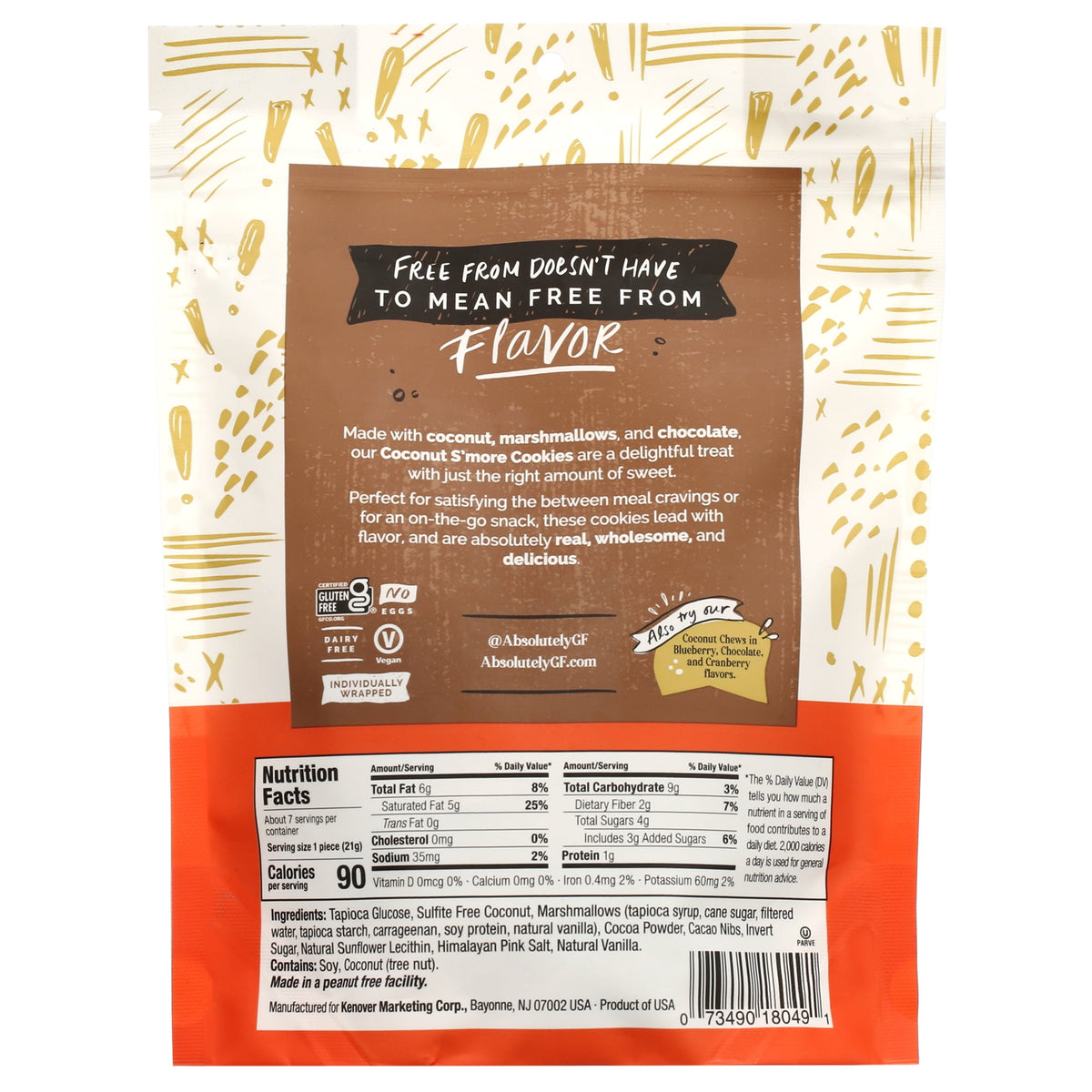 Absolutely Gluten Free Coconut Smore, 5.25 Oz