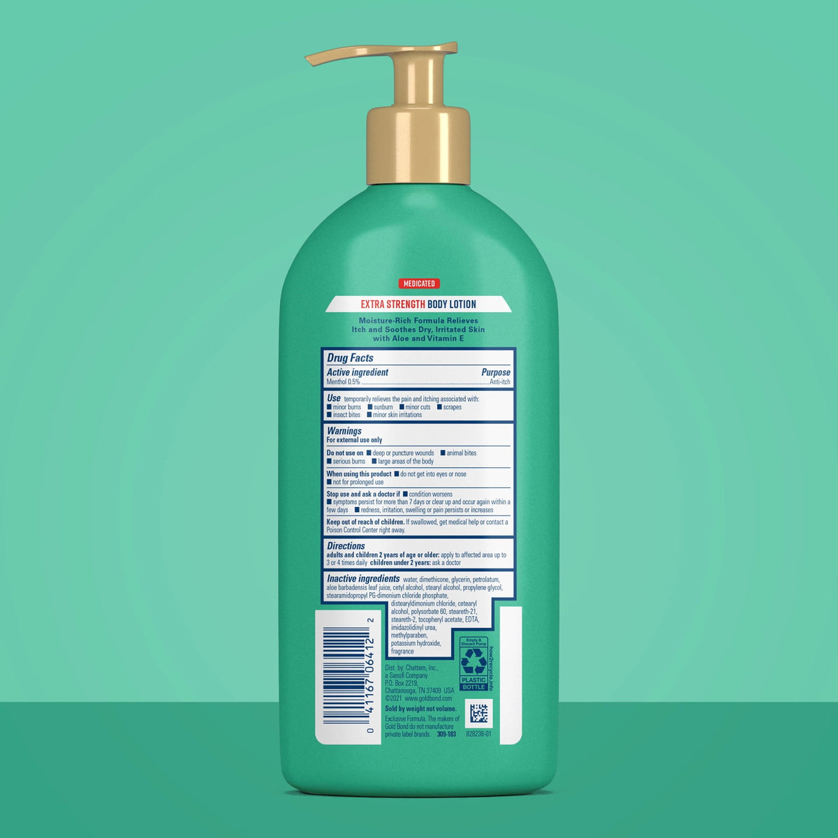Gold Bond Medicated Extra Strength Body Lotion, Moisturizes, Relieves and Soothes, 14 oz. Gold Bond Lotion