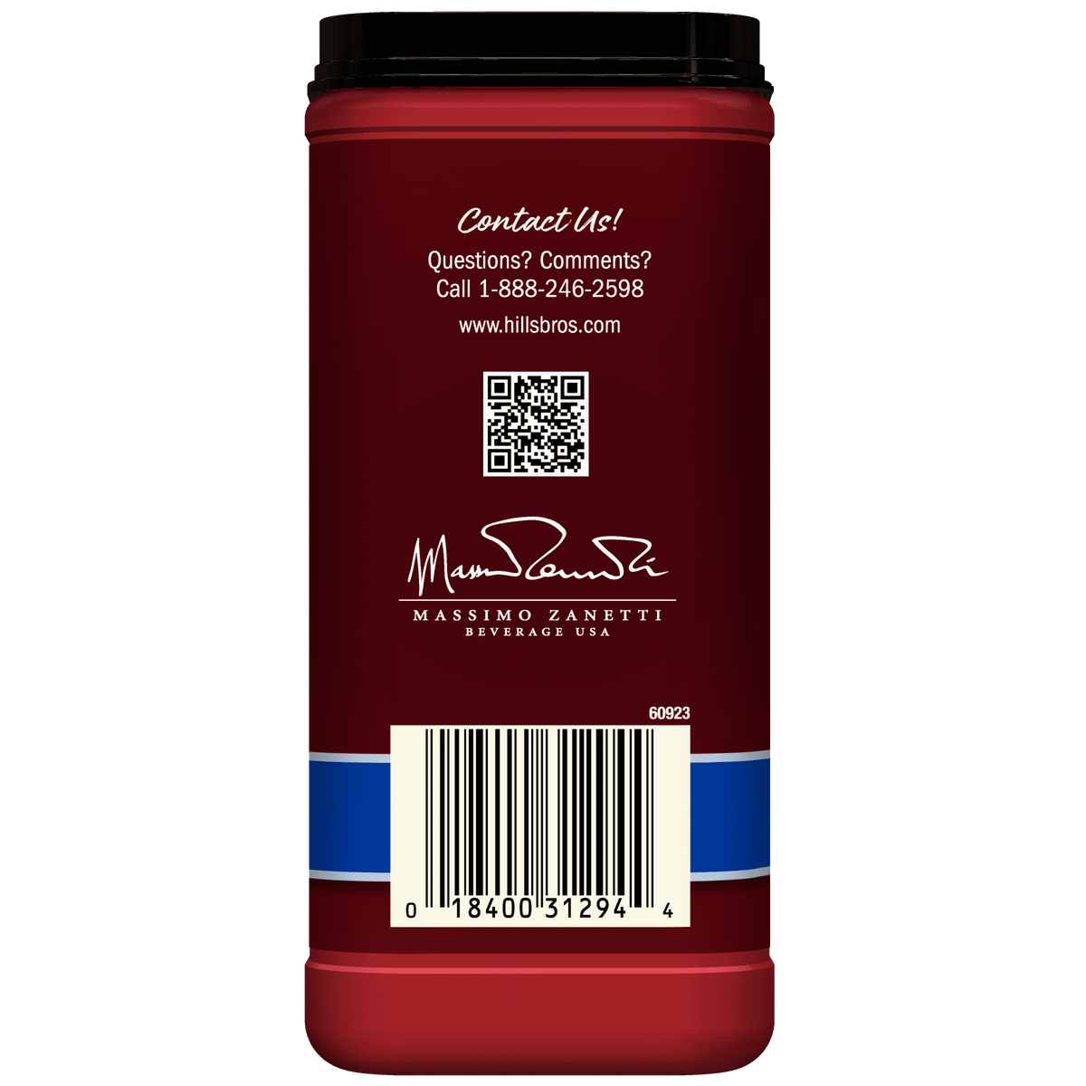 Hills Bros. Sugar-Free French Vanilla Cappuccino Instant Coffee Mix, 12 Ounce Canister