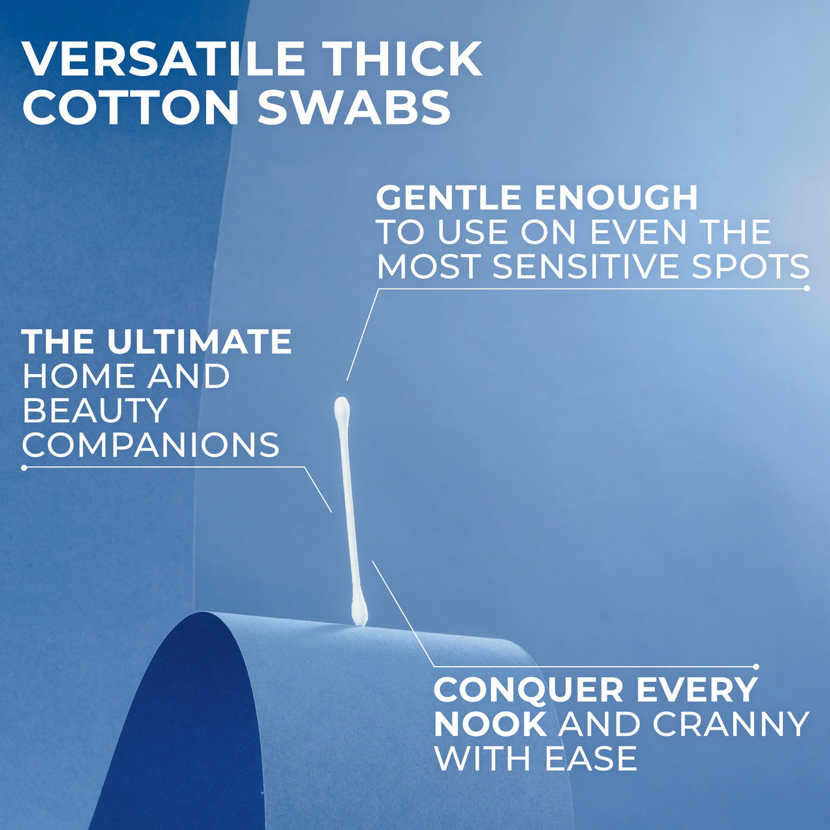 Q-tips Travel Size Cotton Swabs, Original, For Home, First Aid and Beauty, 100% Cotton, 30 Count