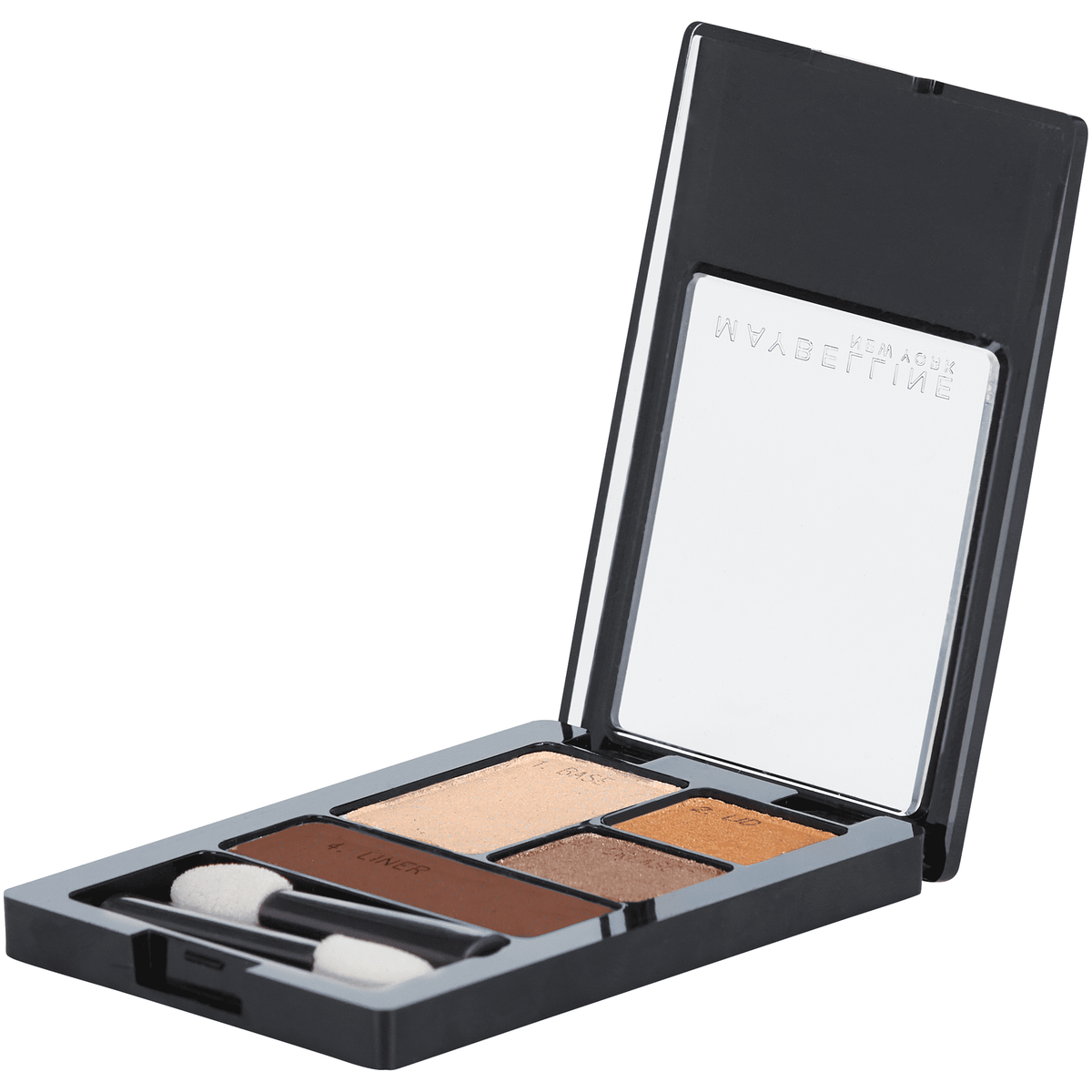 Maybelline Expert Wear Eyeshadow Quads, Chai Latte