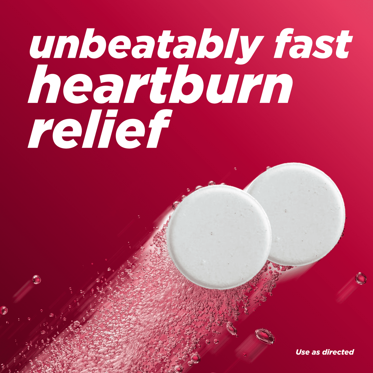 Alka-Seltzer Extra Strength Heartburn Relief Effervescent Antacid Tablets, Fast Acid Indigestion Relief, 24 Count