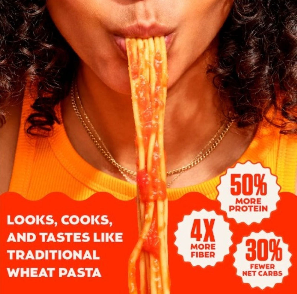 Banza Elbows Pasta from Chickpeas - Gluten Free, High Protein, and Lower Carb Protein Noodles, 8oz
