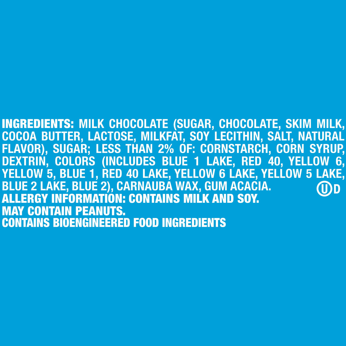 M&M'S Minis Milk Chocolate Candy Mega Tube, 1.77 oz (Packaging May Vary)