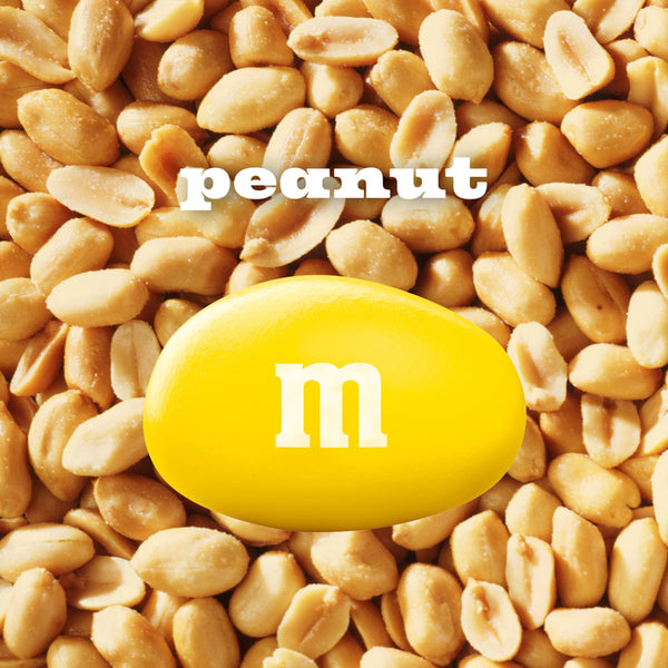 M&M'S Peanut Chocolate Movie Night Candy, Party Size Bag, 38 oz