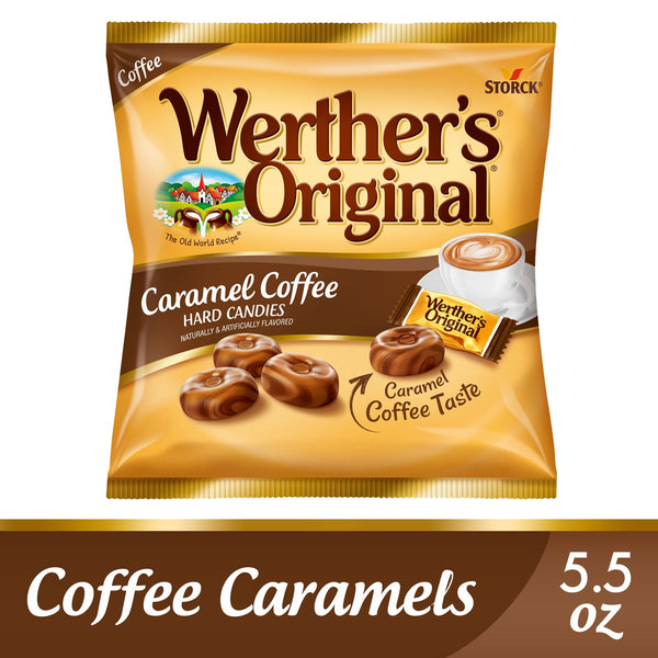 Werthers Original Hard Carmel Coffee Candy, 5.5 oz
