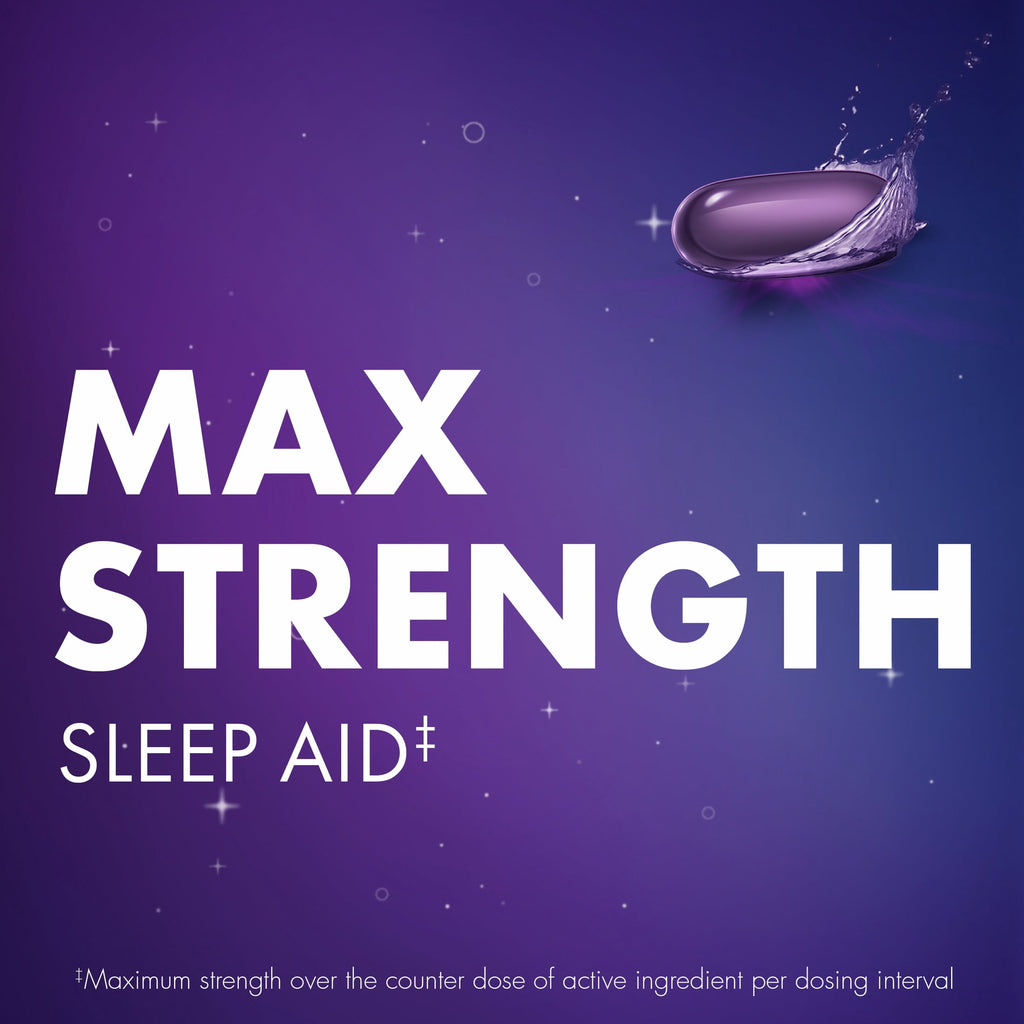 ZzzQuil LiquiCap Sleep Aid, Diphenhydramine 25mg HCl, 48 LiquiCaps