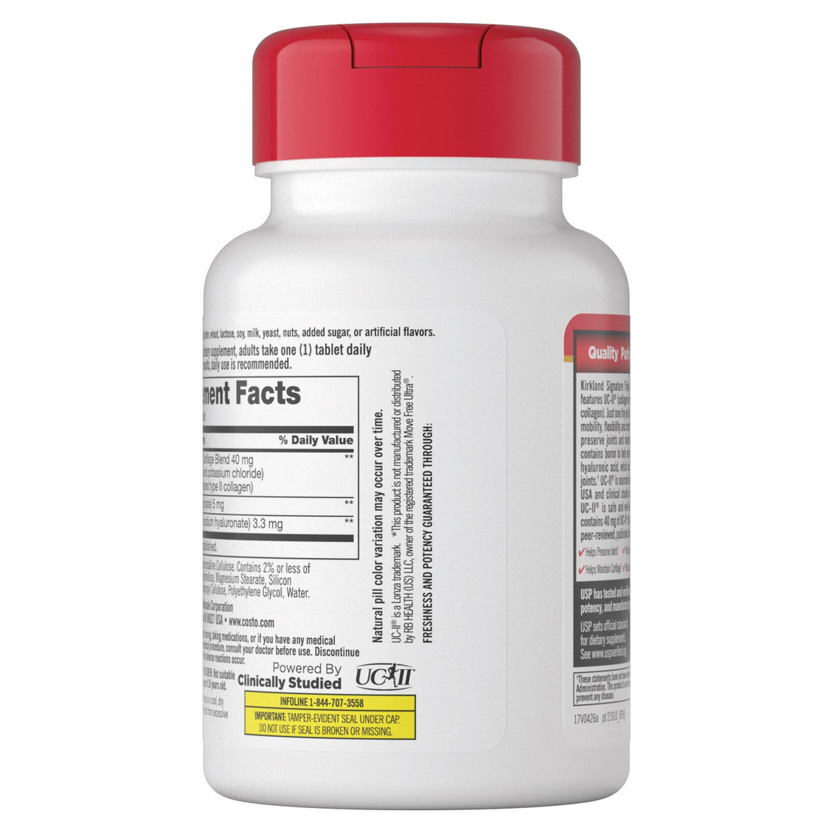 Kirkland Signature Triple Action Joint Health Coated Tablets, 110 ea