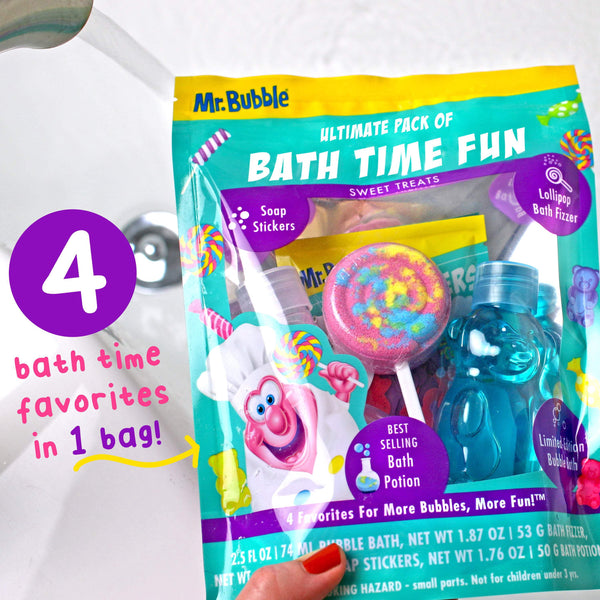 Mr. Bubble Ultimate Pack of Bath Time Fun