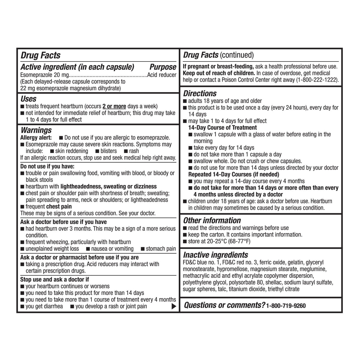 Kirkland Signature Esomeprazole, 42 ea