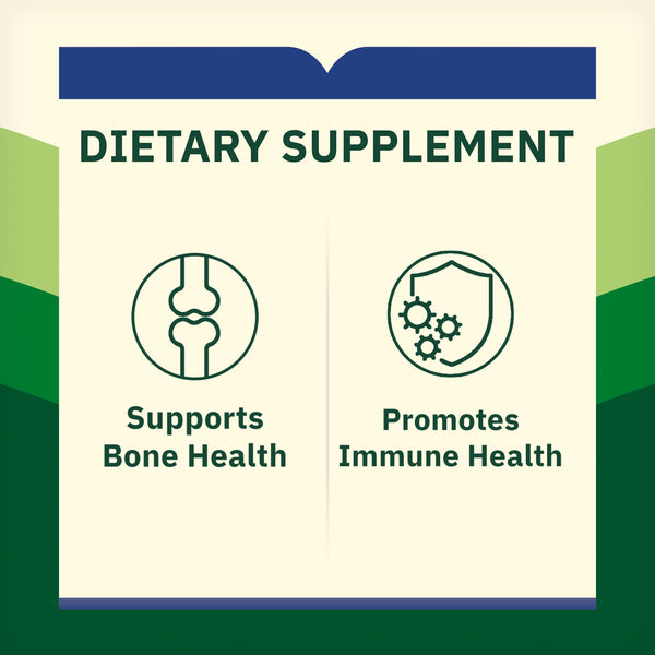 Spring Valley Vitamin D3 Softgels, 50 mcg (2,000 IU), 200 Count, Supplement for Bone and Immune Health