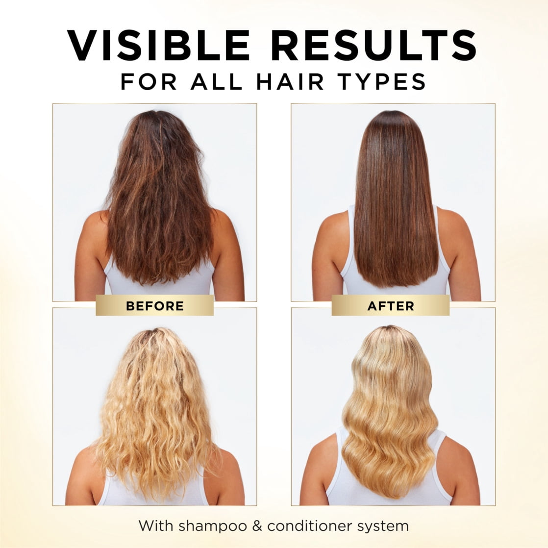 Pantene Pro-V 2 in1 Shampoo and Conditioner Smooth and Sleek, 17.9 fl oz for All Hair Types