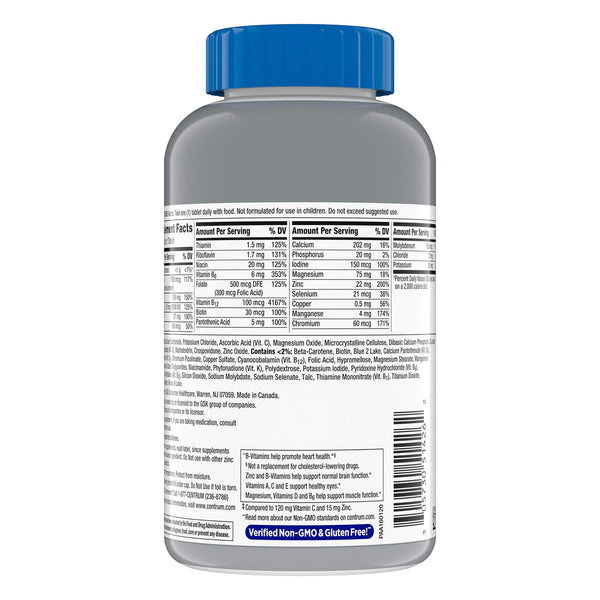 Centrum Silver Men 50+ Tablets, 275 ea