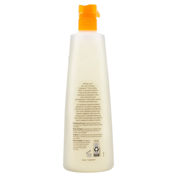 Kirkland Signature Liquid Body Wash Pack, Natural Citrus, 2 ea