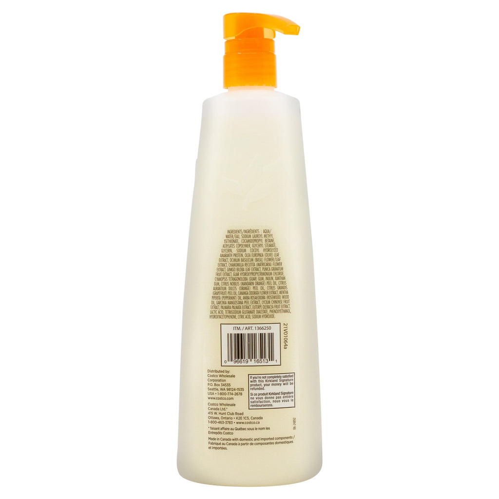 Kirkland Signature Liquid Body Wash Pack, Natural Citrus, 2 ea