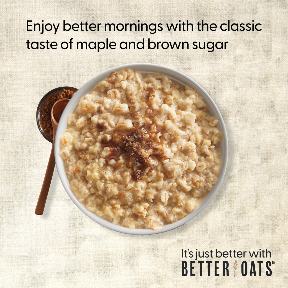 Better Oats Maple & Brown Sugar Steel Cut Oatmeal, 10 Packets, 15.1 oz