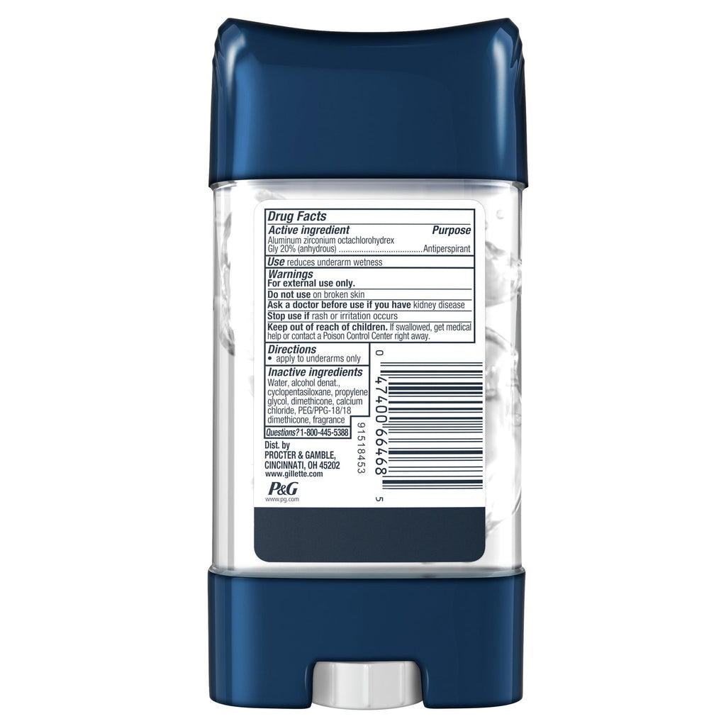 Gillette Ultimate Protection 6-in-1 Antiperspirant, 5 ea
