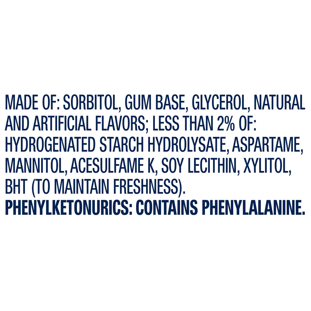 Orbit Peppermint Sugar Free Chewing Gum Travel Essentials - 3 Ct Pack