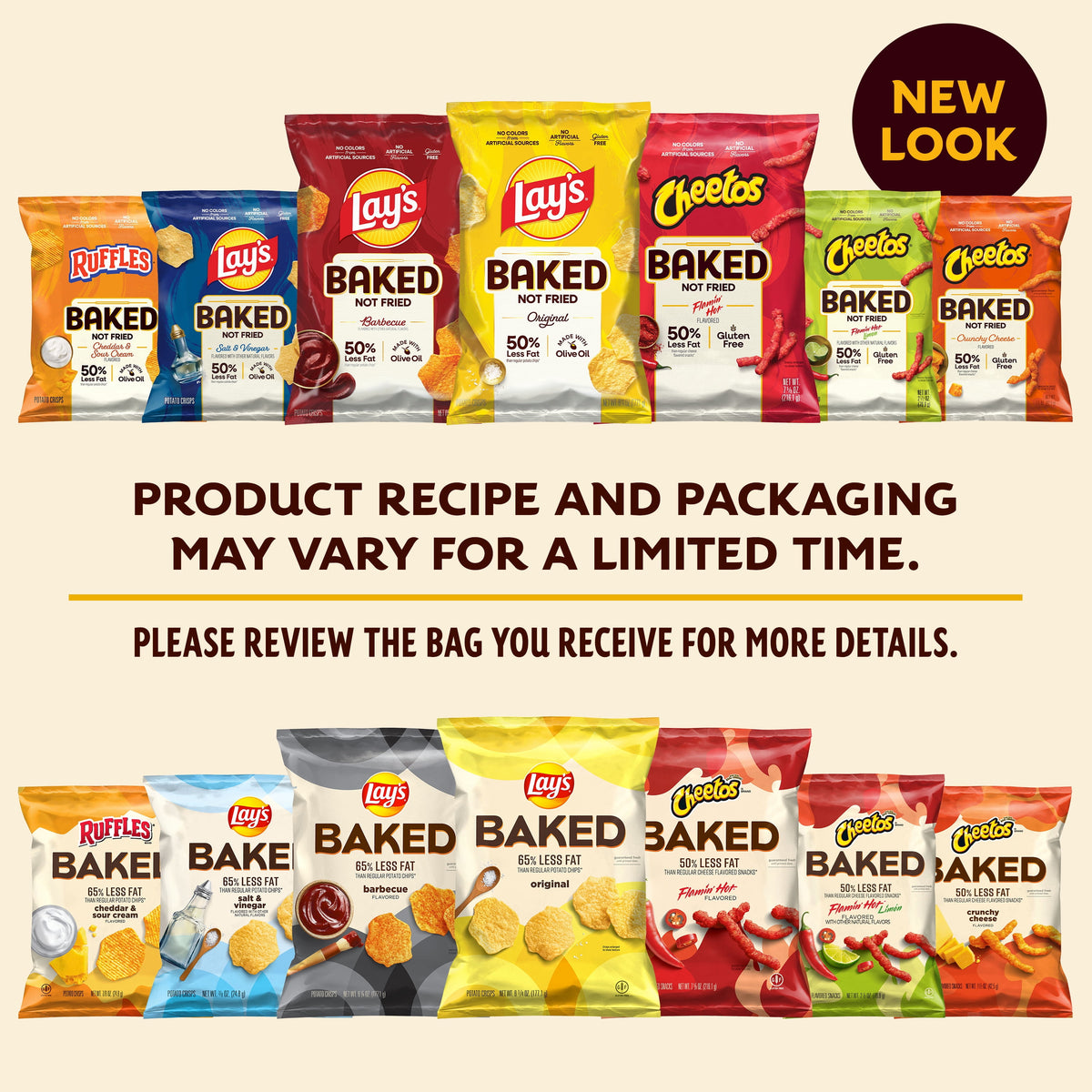 Baked Cheetos Crunchy 50% Less Fat Cheese Flavored Snacks Bag, 7.625 oz