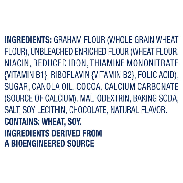 TEDDY GRAHAMS Chocolate Graham Snacks, Kids Snacks, 10 oz