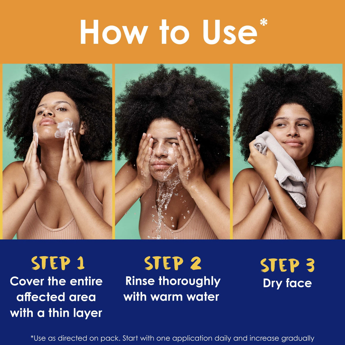Clearasil Stubborn Acne Exfoliating Acne Face Wash, Normal to Oily Skin, 6.78 fl oz