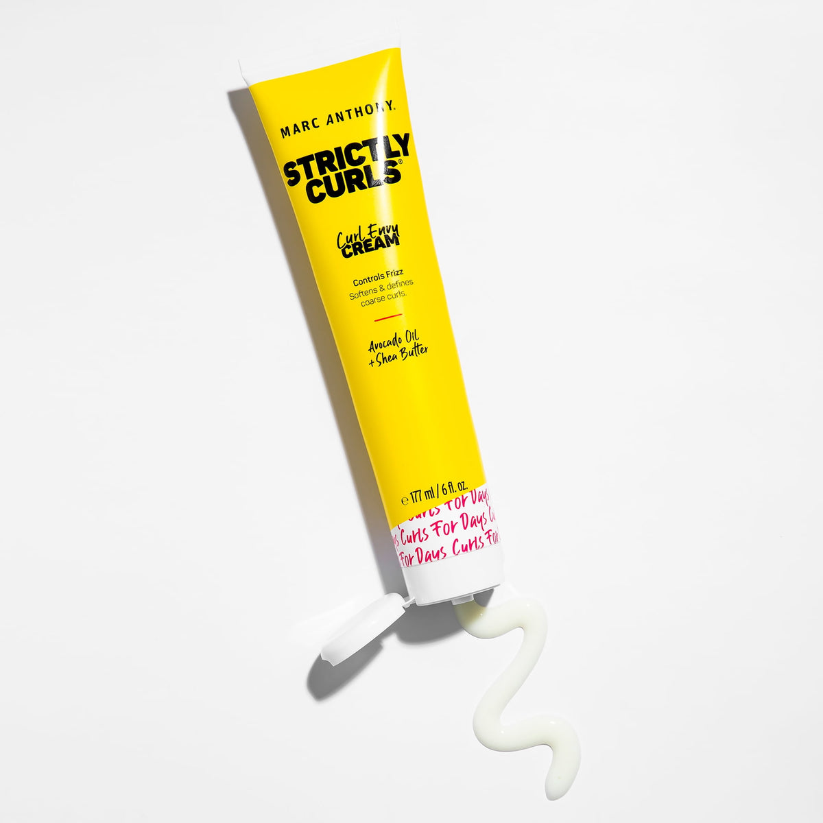 Marc Anthony STRICTLY CURLS Frizz Control Cream with Shea Butter & Avocado Oil, 6 fl oz