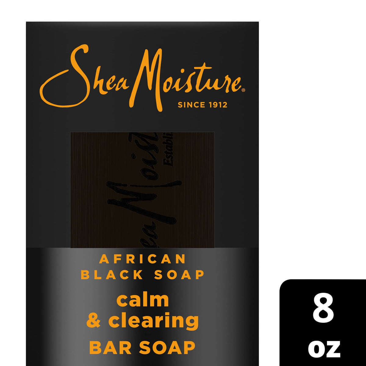 SheaMoisture Bar Soap Soothe And Clarify Skin African Black Soap Soothing And Clarifying Bar Soap With 24h Shea Moisture Nutrients For Healthy