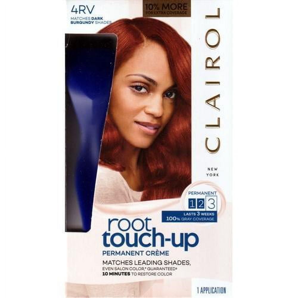 Clairol Root Touch-Up Nice'n Easy Permanent Hair Dye, 6 Light Brown, Hair Color, 1 Kt