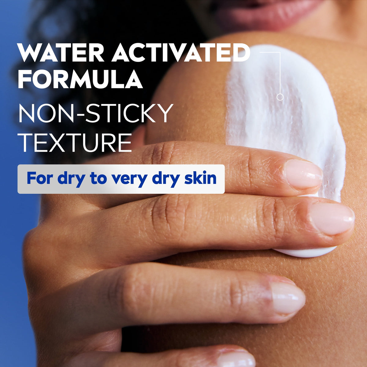 NIVEA Cocoa Butter In Shower Lotion for Dry Skin, 24-Hour Body Moisturizer, 13.5 fl oz