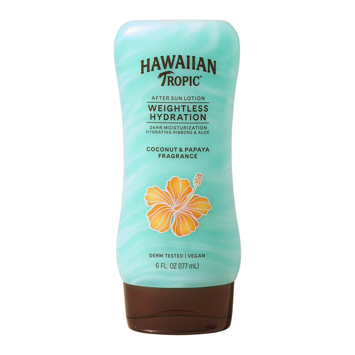 Hawaiian Tropic Weightless Hydration after Sun Lotion for Adults, 6 Fl Oz