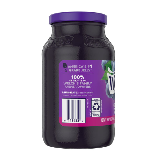 Welch's Concord Grape Jelly, 18 oz Jar
