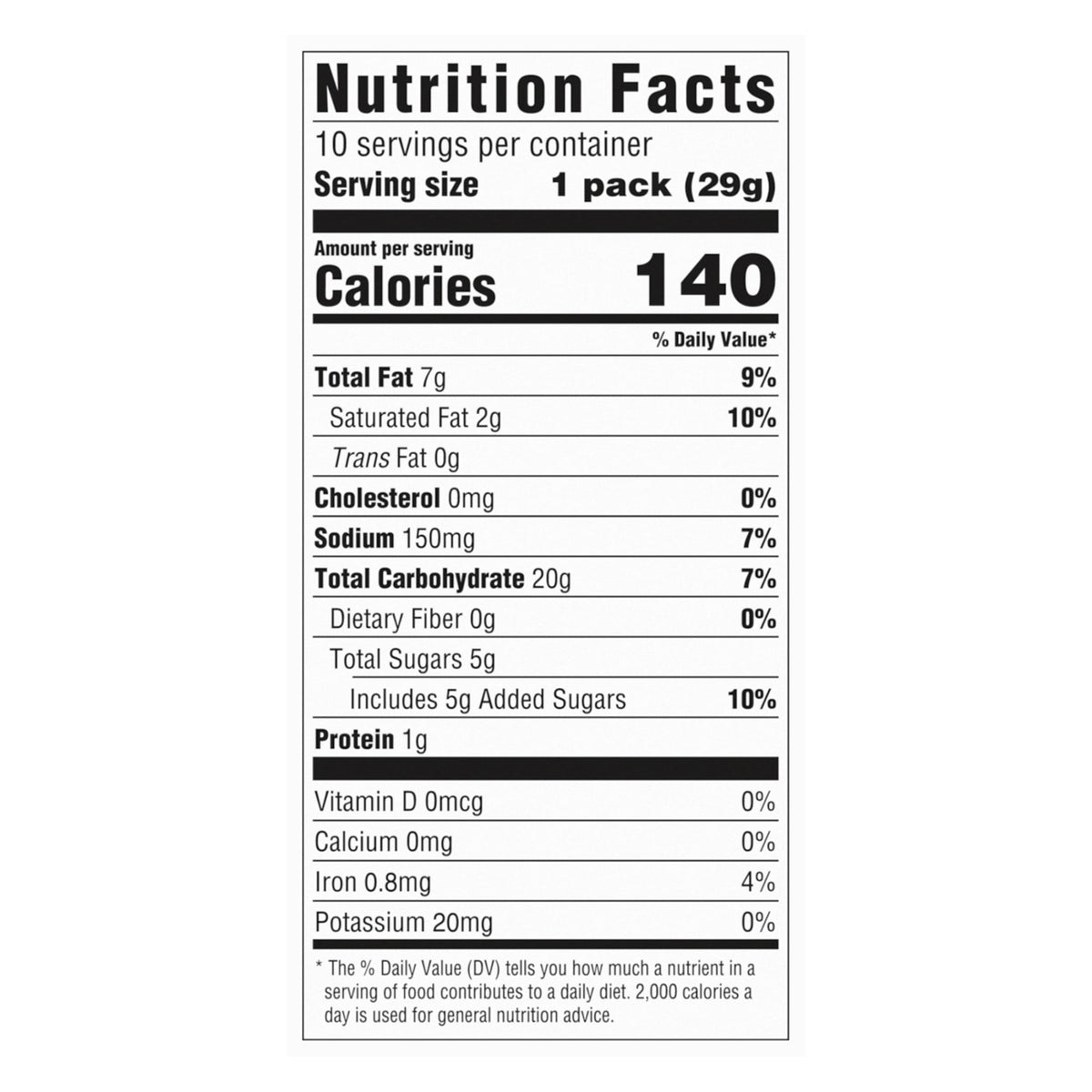 Lorna Doone Shortbread Cookies, 10 Snack Packs (4 Cookies Per Pack)